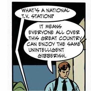 There is supposed to be a funny joke panel here, oh well.